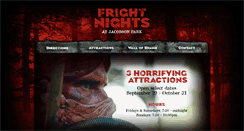 Desktop Screenshot of frightnightsky.com